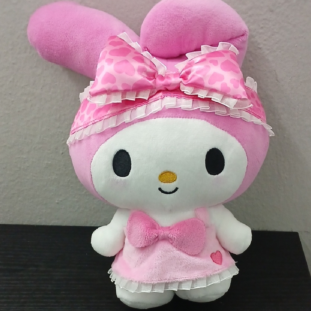 Sanrio My Melody Pink Plush Toy - Soft Kids Plush Doll